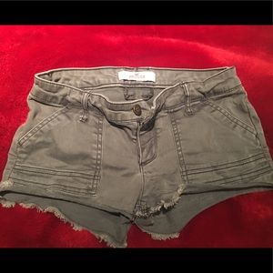 Hollister Black jean shorts